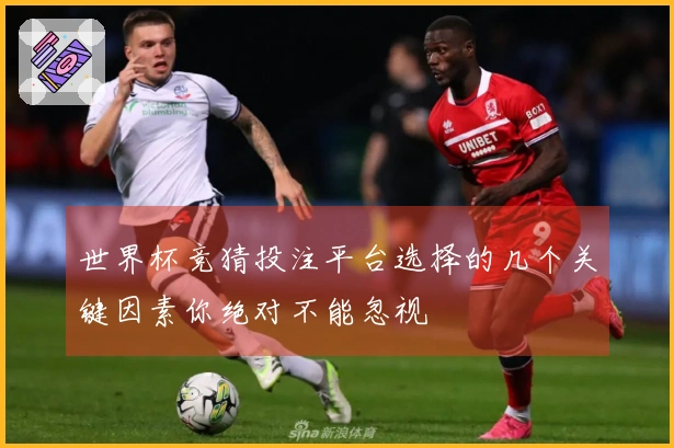 世界杯竞猜投注平台选择的几个关键因素你绝对不能忽视
